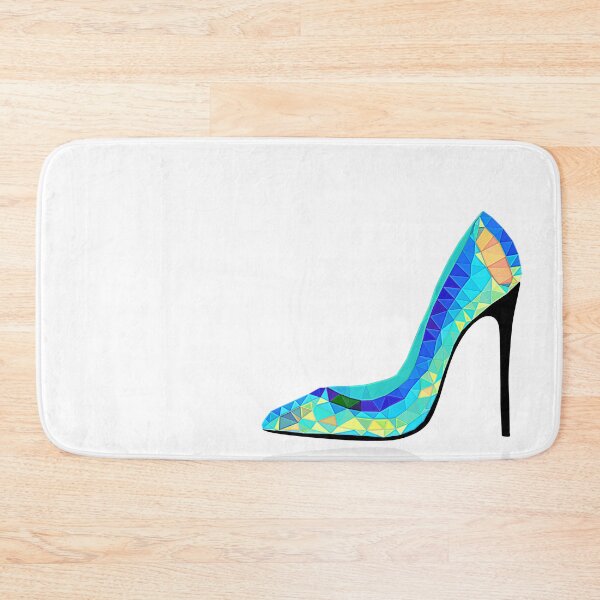 Item preview, Elegant blue crystal shoe designed and sold by Aenota.