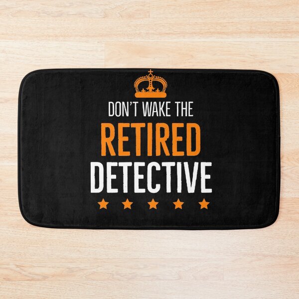 Item preview, Retired Detective Gift designed and sold by AwesomeWorld1.
