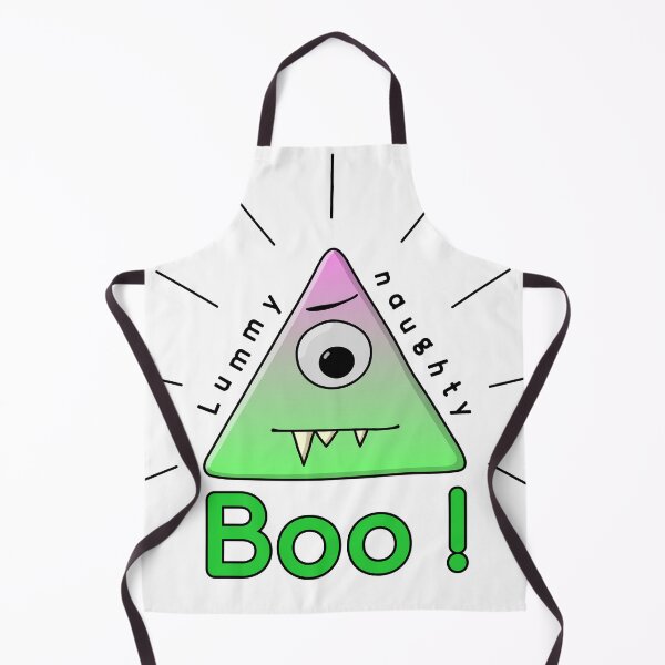 Item preview, Lummy Naughty - cute triangle monster - illuminati pun designed and sold by reIntegration.