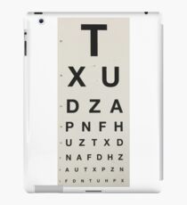 Eye Chart iPad Case/Skin