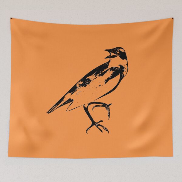 Item preview, Asian Pied Starling Black Design designed and sold by designsasstultd.