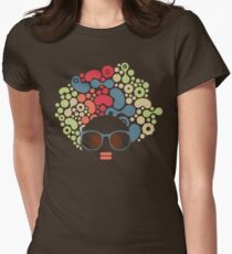Strange hair Women's Fitted T-Shirt