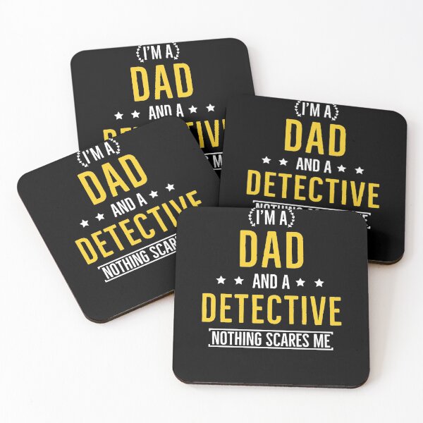 Item preview, Dad and Detective Nothing Scares Me designed and sold by AwesomeWorld1.