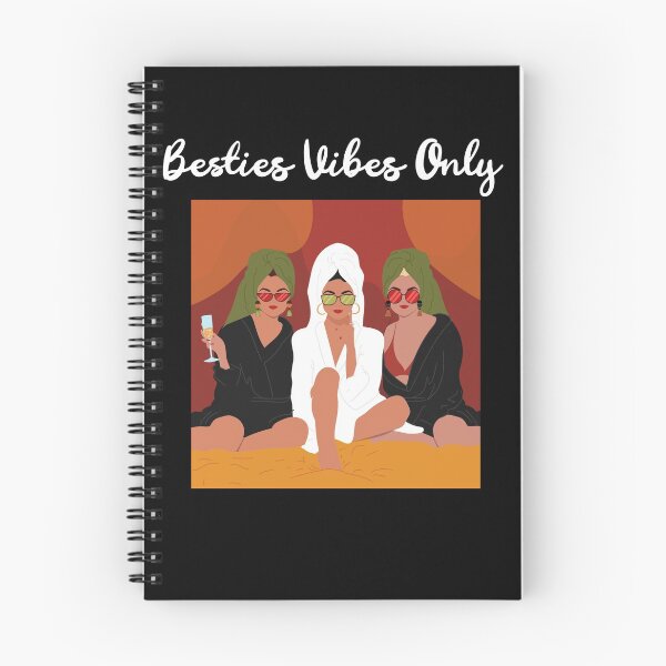 Item preview, Besties Vibes Only Bestie Vibes Only Two Pretty Best Friends Spa Time designed and sold by KLINESTORE.
