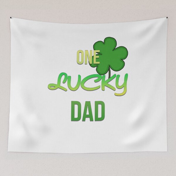 Item preview, One lucky dad// Green - Saint patrick's day designed and sold by PGPshop.