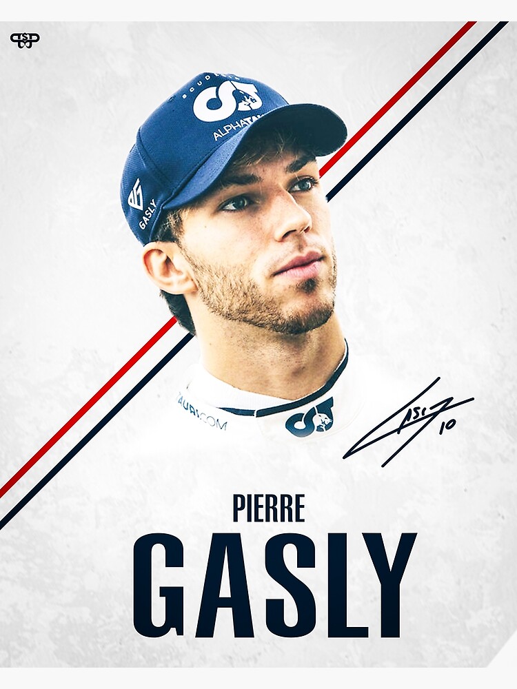 PIERRE GASLY AUTOGRAPH Premium Matte Vertical Poster sold by Camila Gomes SKU 41808685