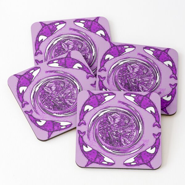 Item preview, Lucille’s Favorites Purple Orcas  designed and sold by LisaMPierce1990.