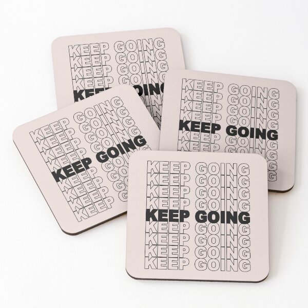 Item preview, Just Keep Going designed and sold by Craftyhooves.