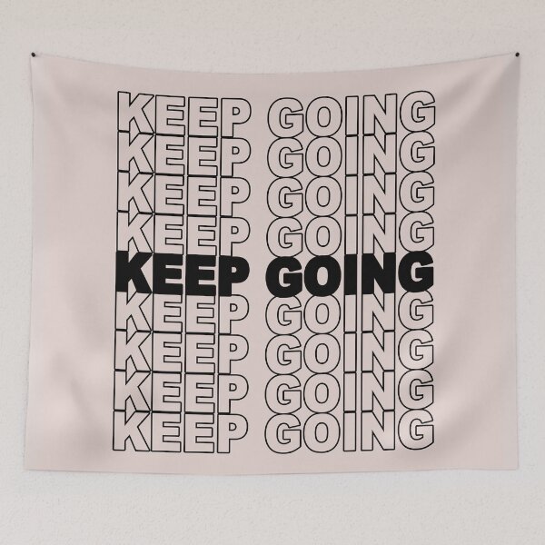 Item preview, Just Keep Going designed and sold by Craftyhooves.