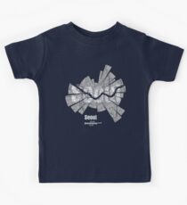 Seoul Map Kids T-Shirt