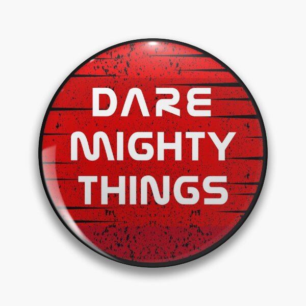 Item preview, Dare mighty things Mars landing message designed and sold by PG Illustration.