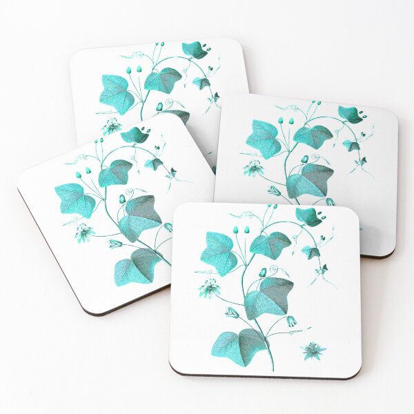 Item preview, Lovely teal blue leaves designed and sold by PhabulousPhoenx.