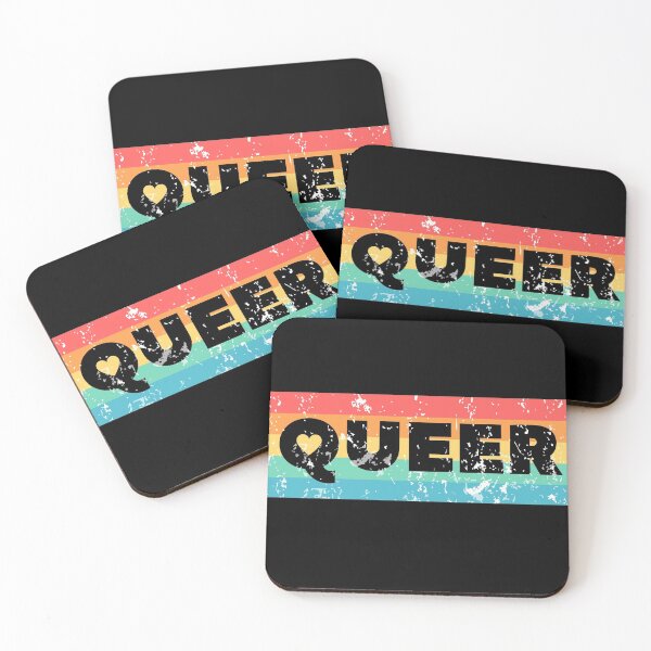 Item preview, Queer Retro Flag Distressed Rainbow designed and sold by TheTSpot.