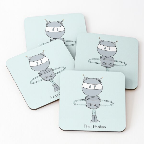 Item preview, Dancing Robot in Ballet First Position designed and sold by Otter-Grotto.
