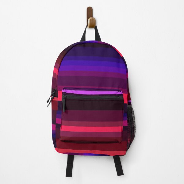 Item preview, Neon Pink Purple Orange Stripes designed and sold by Fiona Gray.