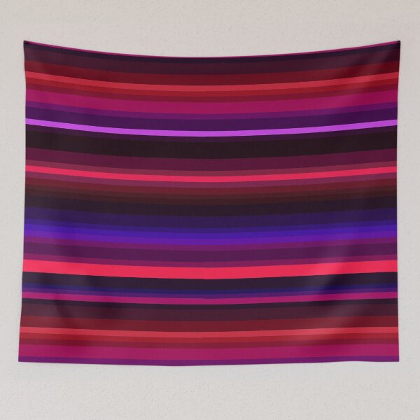 Item preview, Neon Pink Purple Orange Stripes designed and sold by Fiona Gray.