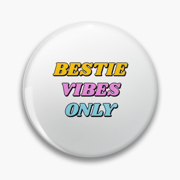 Item preview, Bestie vibes only multicolor designed and sold by Inspirationmotivation.