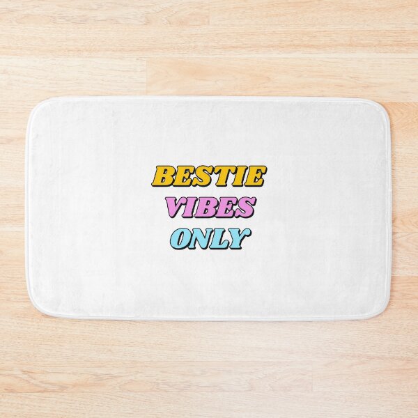 Item preview, Bestie vibes only multicolor designed and sold by Inspirationmotivation.