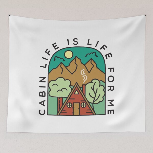 Item preview, Cabin is Life for me designed and sold by Periko-Drey.