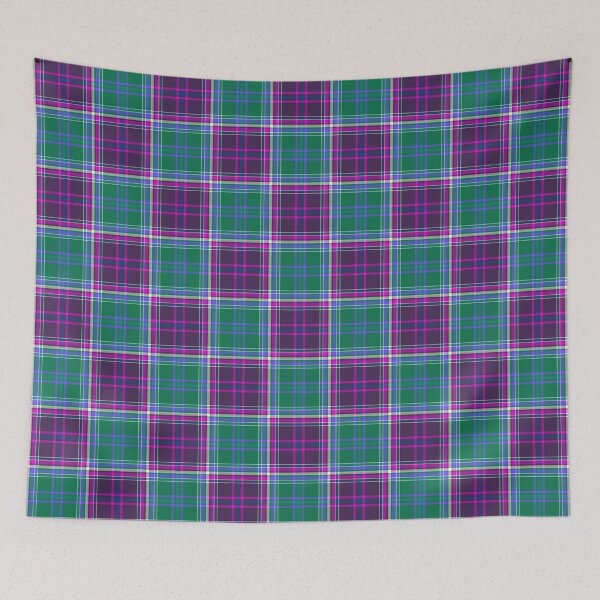 Item preview, Checker Green and Purple Plaids designed and sold by patternedprints.