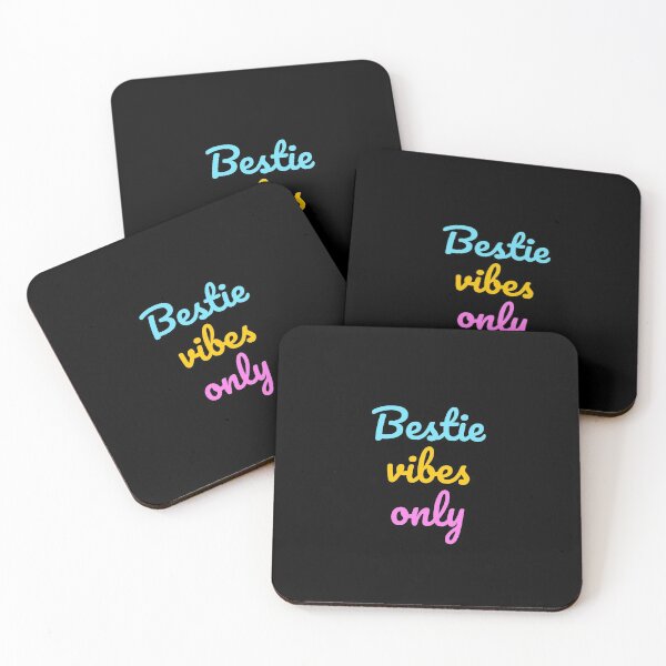 Item preview, Bestie vibes only colorful designed and sold by Inspirationmotivation.