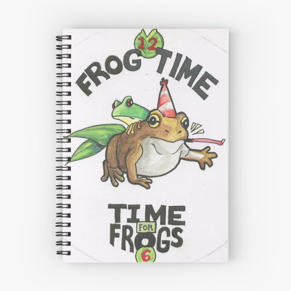 Item preview, Frog Time designed and sold by TinyThreadThing.