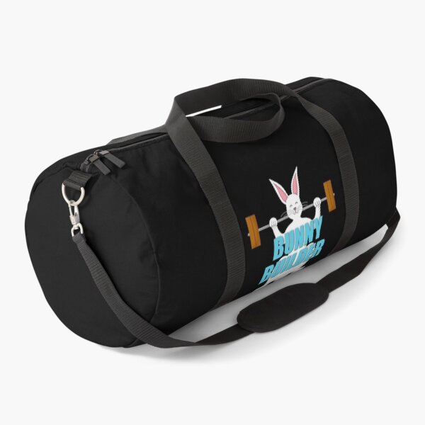 Item preview, Bunny Builder Easter Bunny Rabbit Weightlifter designed and sold by Gsallicat.