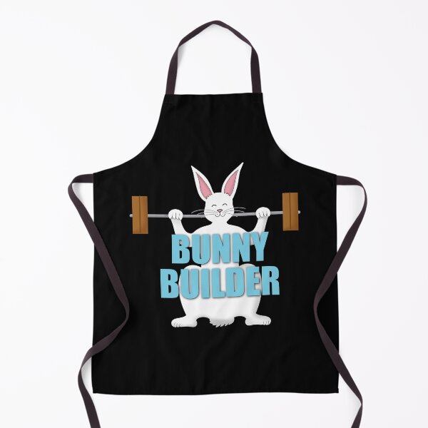 Item preview, Bunny Builder Easter Bunny Rabbit Weightlifter designed and sold by Gsallicat.