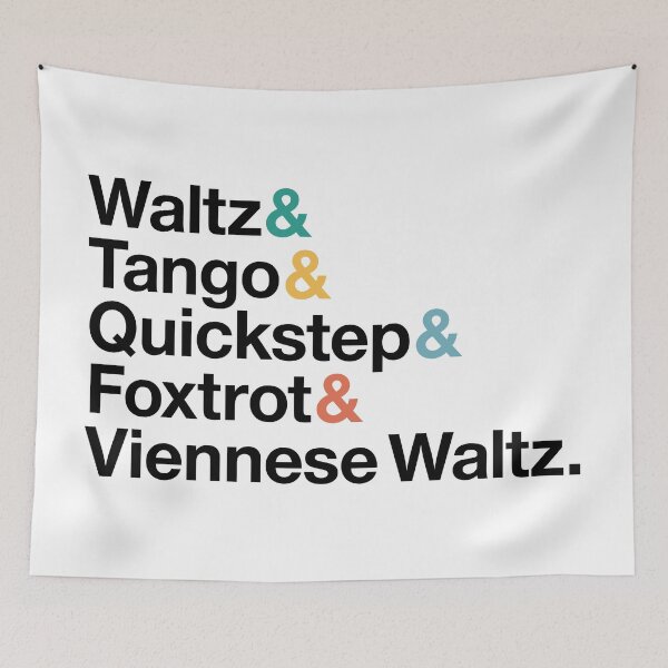 Item preview, Waltz & Tango & Quickstep & Foxtrot & Viennese Waltz – Traditional Ballroom Dance Styles designed and sold by opalime.