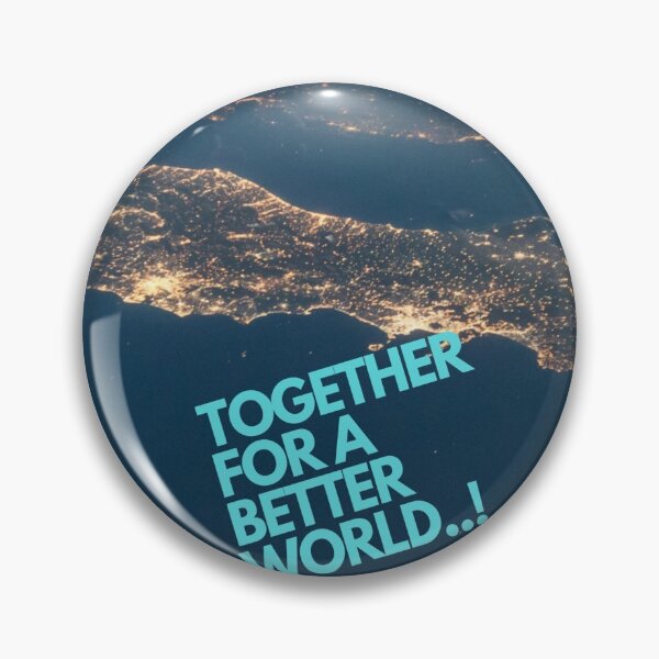 Item preview, together for a better world designed and sold by pirikiti64-.