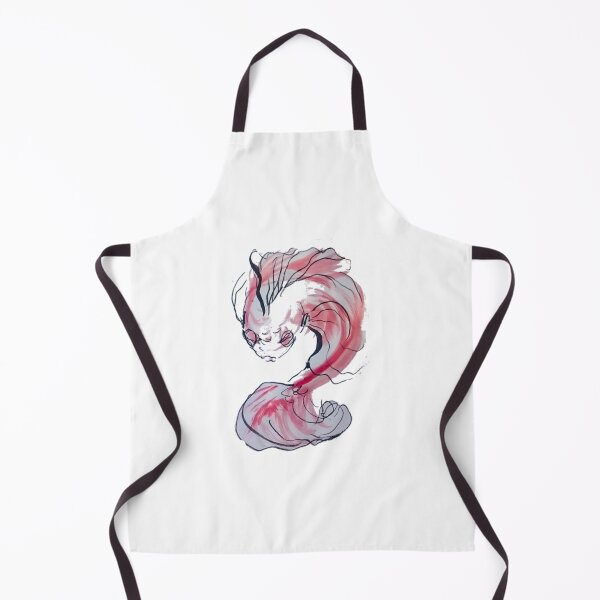Item preview, zen carp  Koi sumie ink drawing red white and black by manuelunsui designed and sold by manuelunsui.