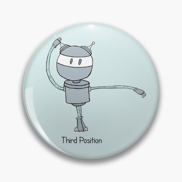 Item preview, Dancing Robot in Ballet Third Position designed and sold by Otter-Grotto.