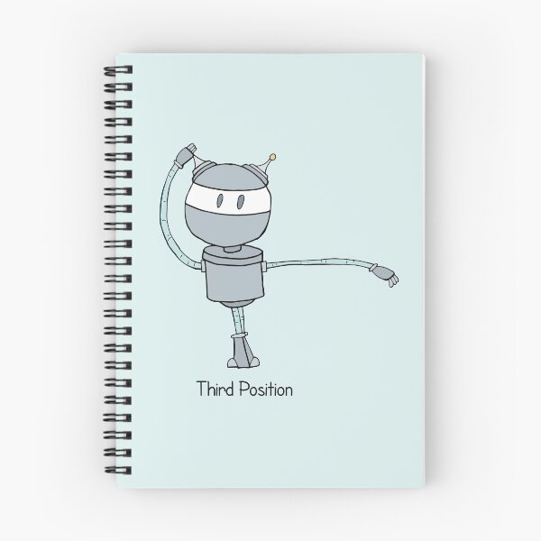 Item preview, Dancing Robot in Ballet Third Position designed and sold by Otter-Grotto.