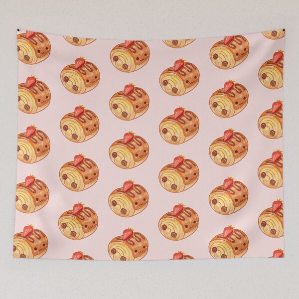 Item preview, Cute Chocolate Croissant (Pan Au Chocolat) designed and sold by GalaxyChicken.