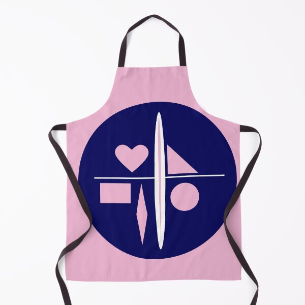 Item preview, Blue Pink and White Geometric Abstract 31 designed and sold by vortexatelier.