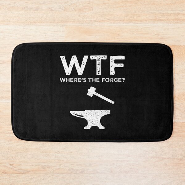 Item preview, WTF - Where's The Forge? designed and sold by Cat Lady Designs.