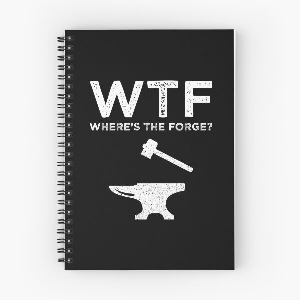 Item preview, WTF - Where's The Forge? designed and sold by Cat Lady Designs.