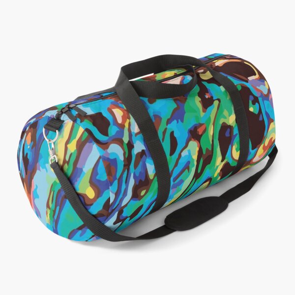 Item preview, New Zealand Paua Abalone Blue Green Yellow Sea Shell Graphic Pattern designed and sold by Ciara Shortall.