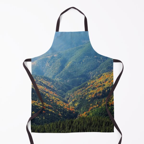 Item preview, Wild garden hillside sunrise, meadow mountains, green forest designed and sold by August-E.