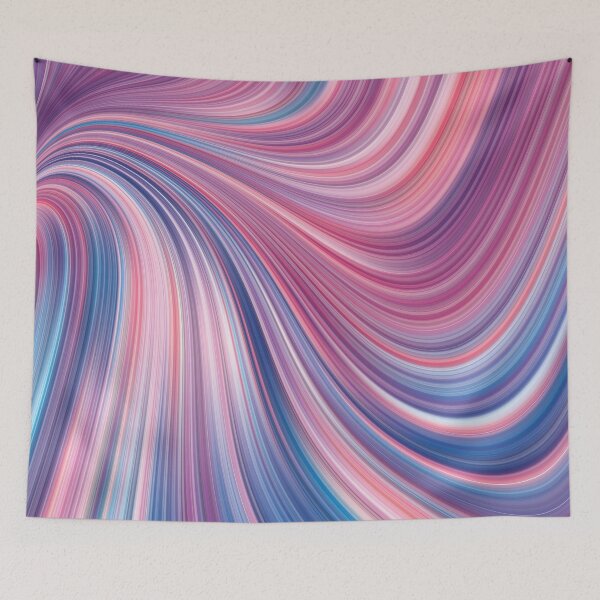 Item preview, Swirls of Pink, Purple, and Blue Abstract Pattern designed and sold by Alicia Chee.
