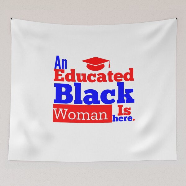 Item preview, An educated black woman is here designed and sold by MXanwar.