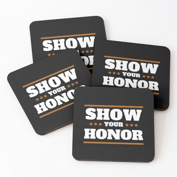 Item preview, Show your honor (Black) designed and sold by Criticalcloting.