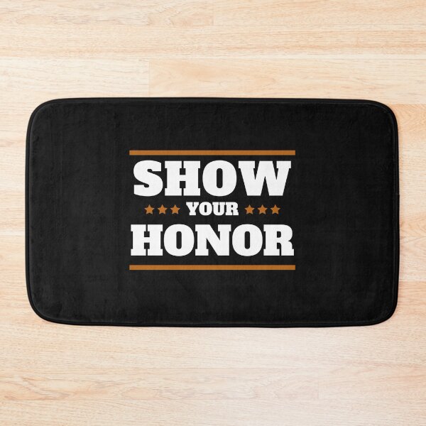 Item preview, Show your honor (Black) designed and sold by Criticalcloting.