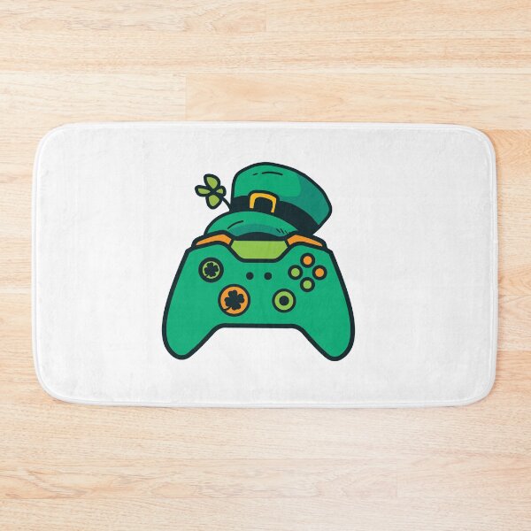 Item preview, Video gaming controller saint patrick day gamer gift for men and women. designed and sold by TheFlipRepublic.