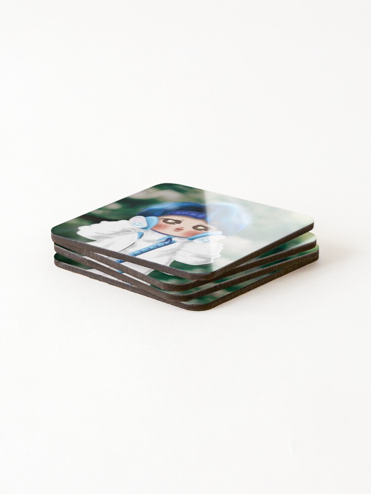 Thumbnail 4 of 5, Coasters (Set of 4), BTS Jimin designed and sold by RoniPool.