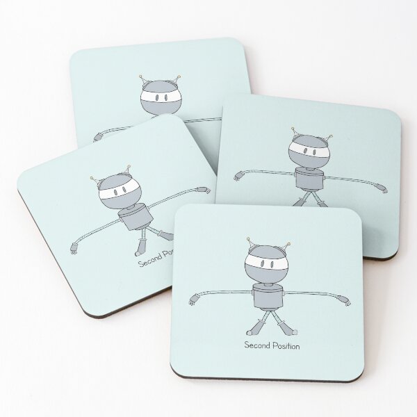 Item preview, Dancing Robot in Ballet Second Position designed and sold by Otter-Grotto.