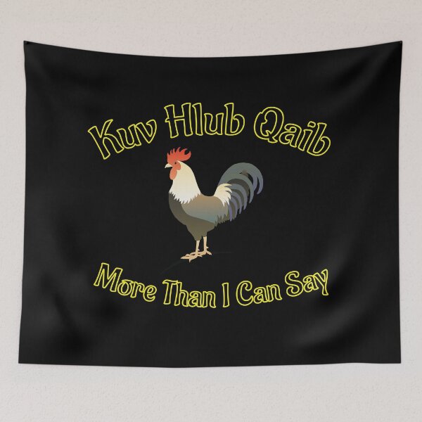 Item preview, Kuv Hlub Qaib More Than I Can Say designed and sold by Beinfashion.