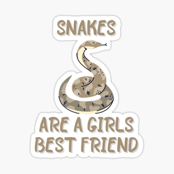 Item preview, Snakes are a girls best friend reptile graphic designed and sold by Skaimae.
