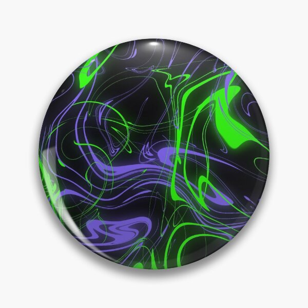 Item preview, Glow Purple Green Marble designed and sold by Breanna Trojahn.