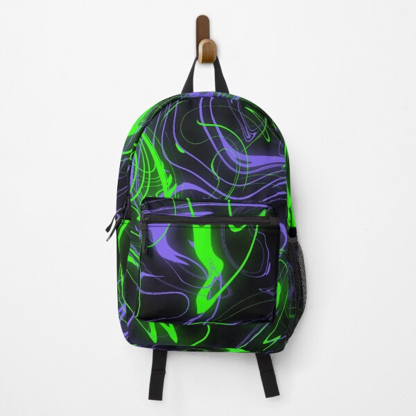 Item preview, Glow Purple Green Marble designed and sold by Breanna Trojahn.